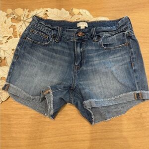 J. Crew Women's Classic Blue Jean Shorts